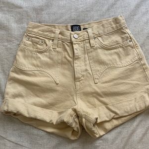 Urban Outfitters Yellow Shorts